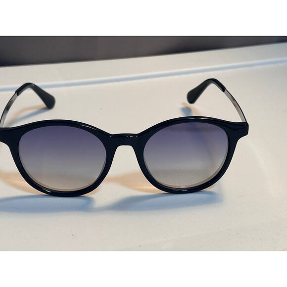 Diane Von Furstenberg Blue/Silver Sunglasses - Picture 10 of 10